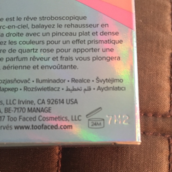 1 LEFT HP NIB TOO FACED FESTIVAL RAINBOW HIGHLIGHT - Picture 6 of 6